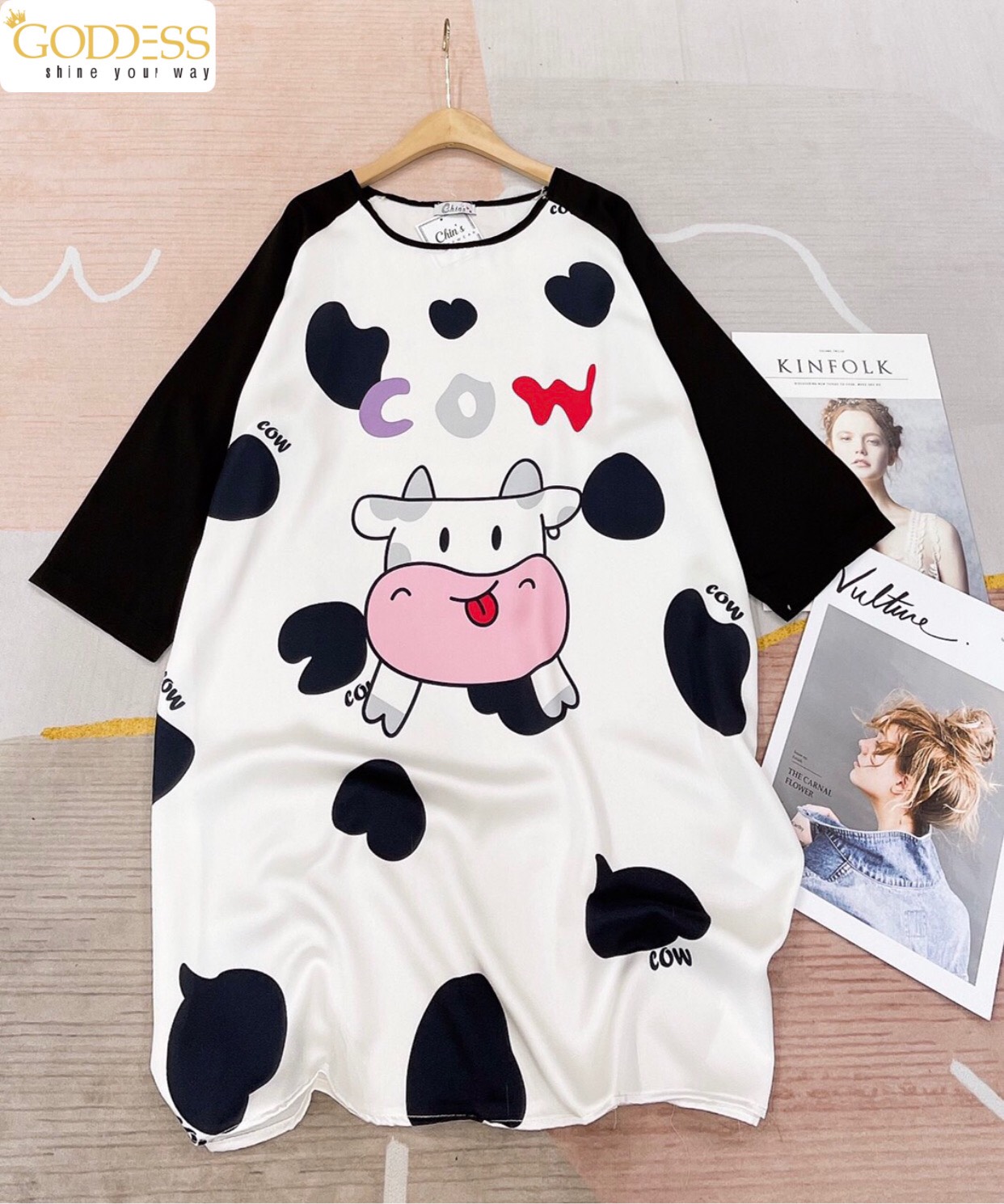 [HCM]Đầm Pijama Lụa Satin ?? Đầm ngủ Bigsize 40 - 65kg lụa mát mịn cao cấp