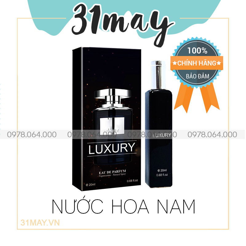 Nước Hoa Nam Mini Luxury Chính Hãng 20ml