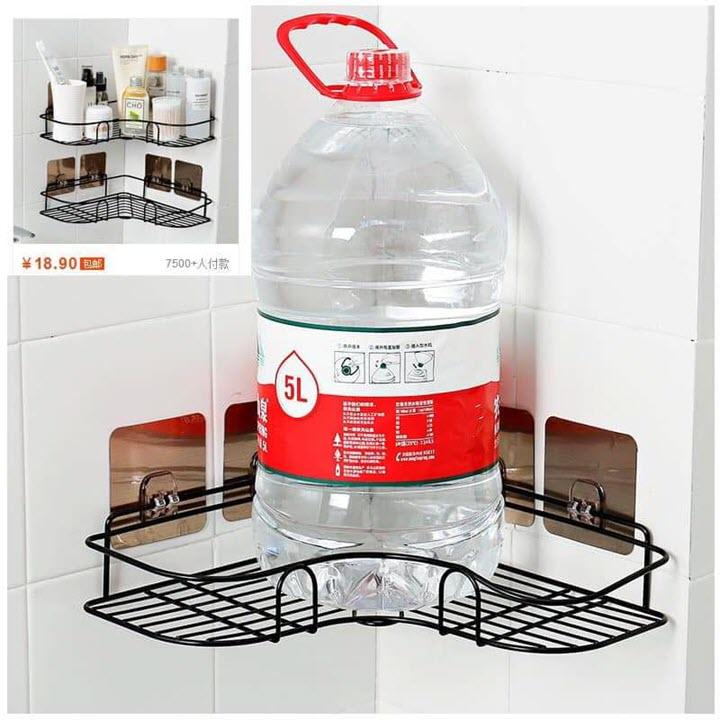 combo 2 Kệ góc dán tường siêu chắc - Kệ góc dán tường