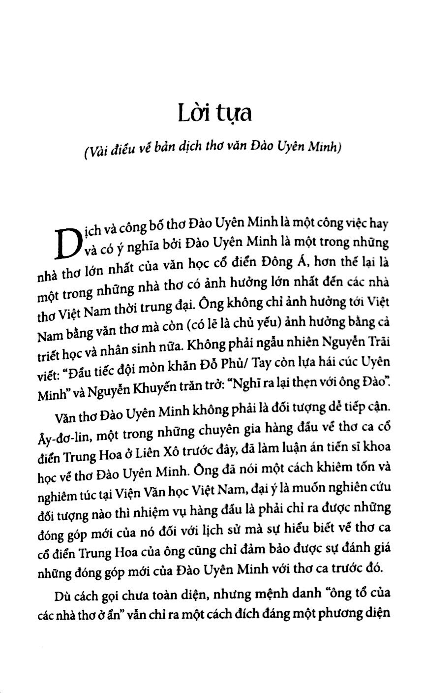 Sách Fahasa - Đào Uyên Minh Toàn Tập