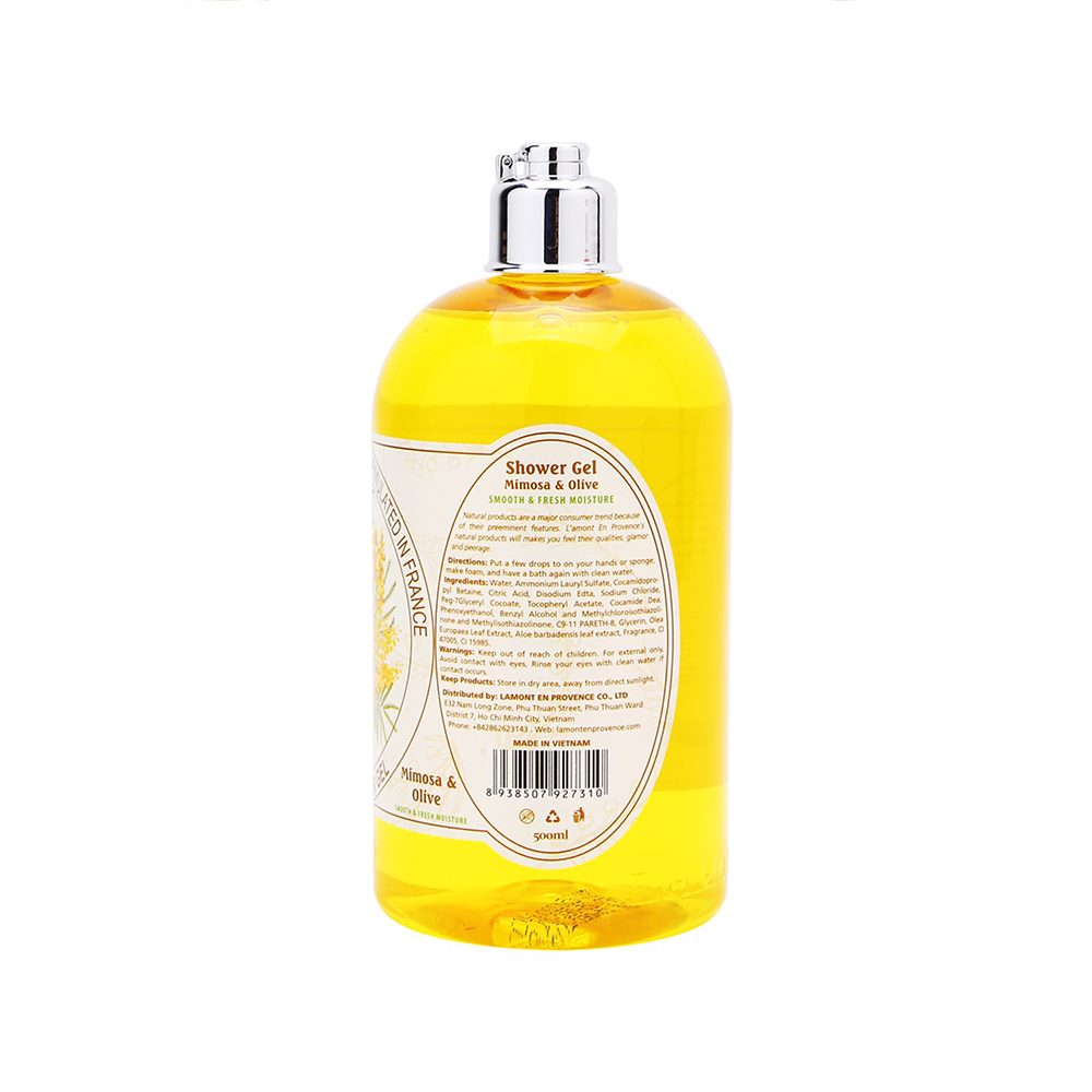 Lamont En Provence Mimosa Shower Gel  500ml.