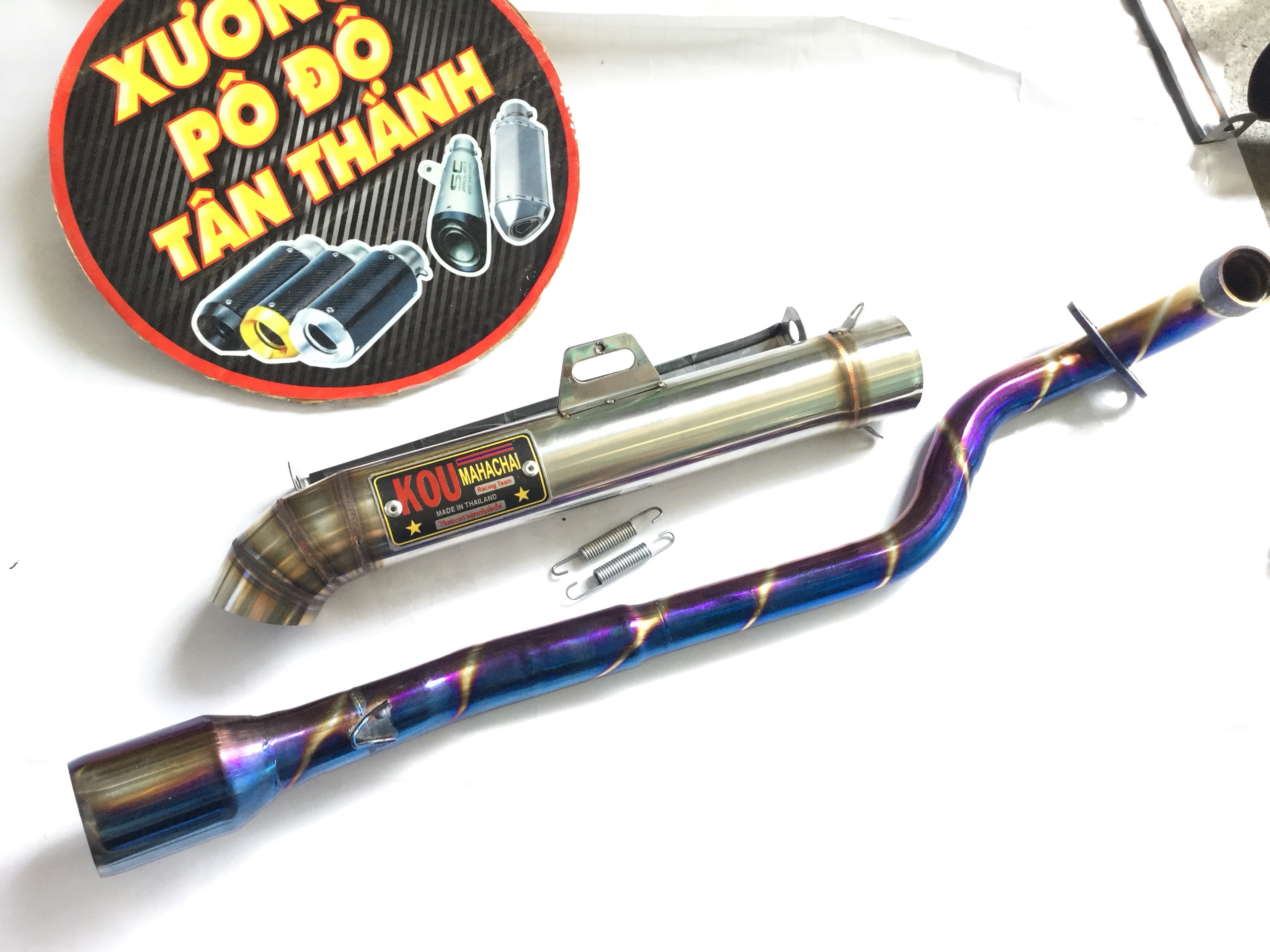 Pô KOU Thái Tem Nhôm - Cổ Titan Surius + Jupiter + Taurus,Sản Phẩm Chất Lượng, Gian Hàng Uy Tín, Giá Cả Cực Tốt, Mua Ngay.