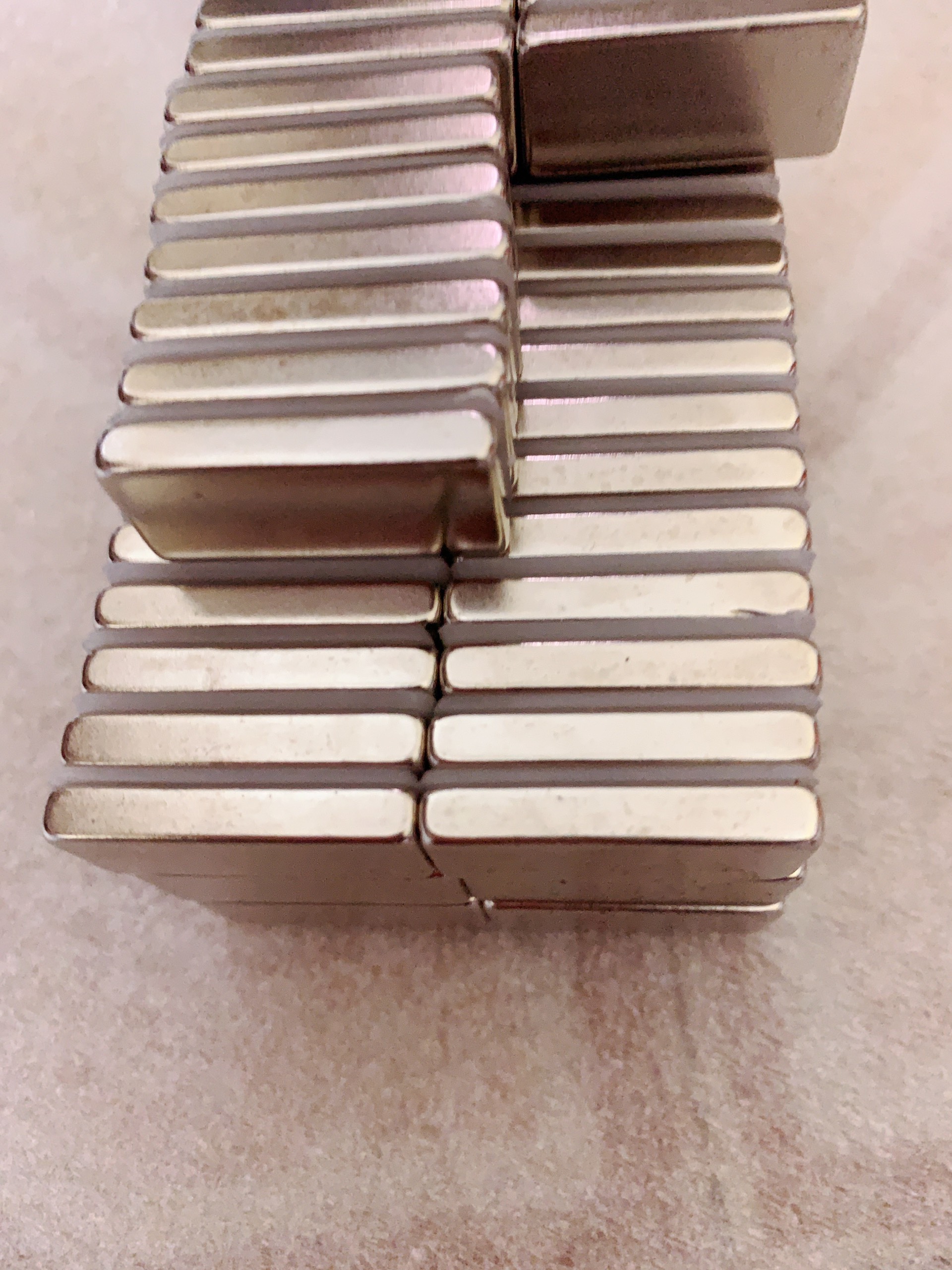Bộ 10 viên Nam châm đất hiếm 30x15x5mm