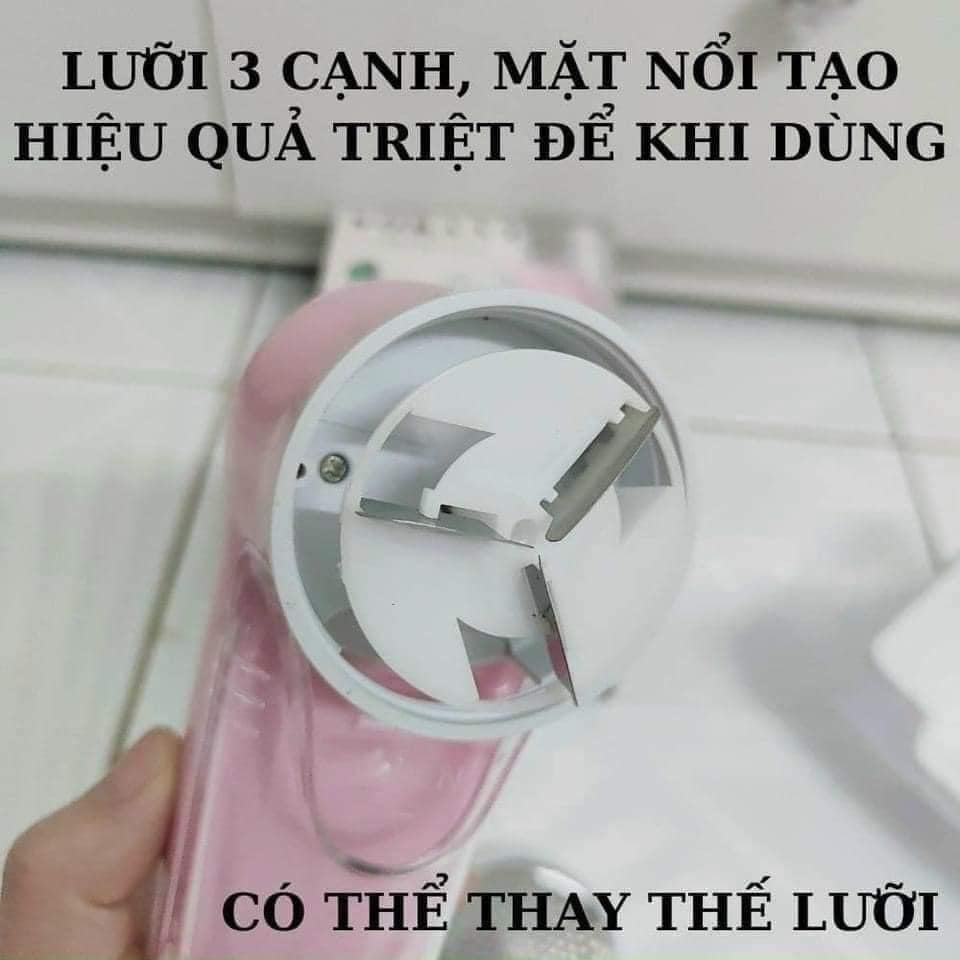 (tặng kèm 3 lưỡi) Máy cắt lông xù 3 lưỡi nhanh mạnh hơn