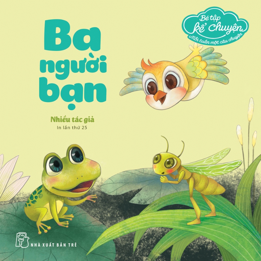 Sách nxb trẻ - bé tập kể chuyện. ba người bạn