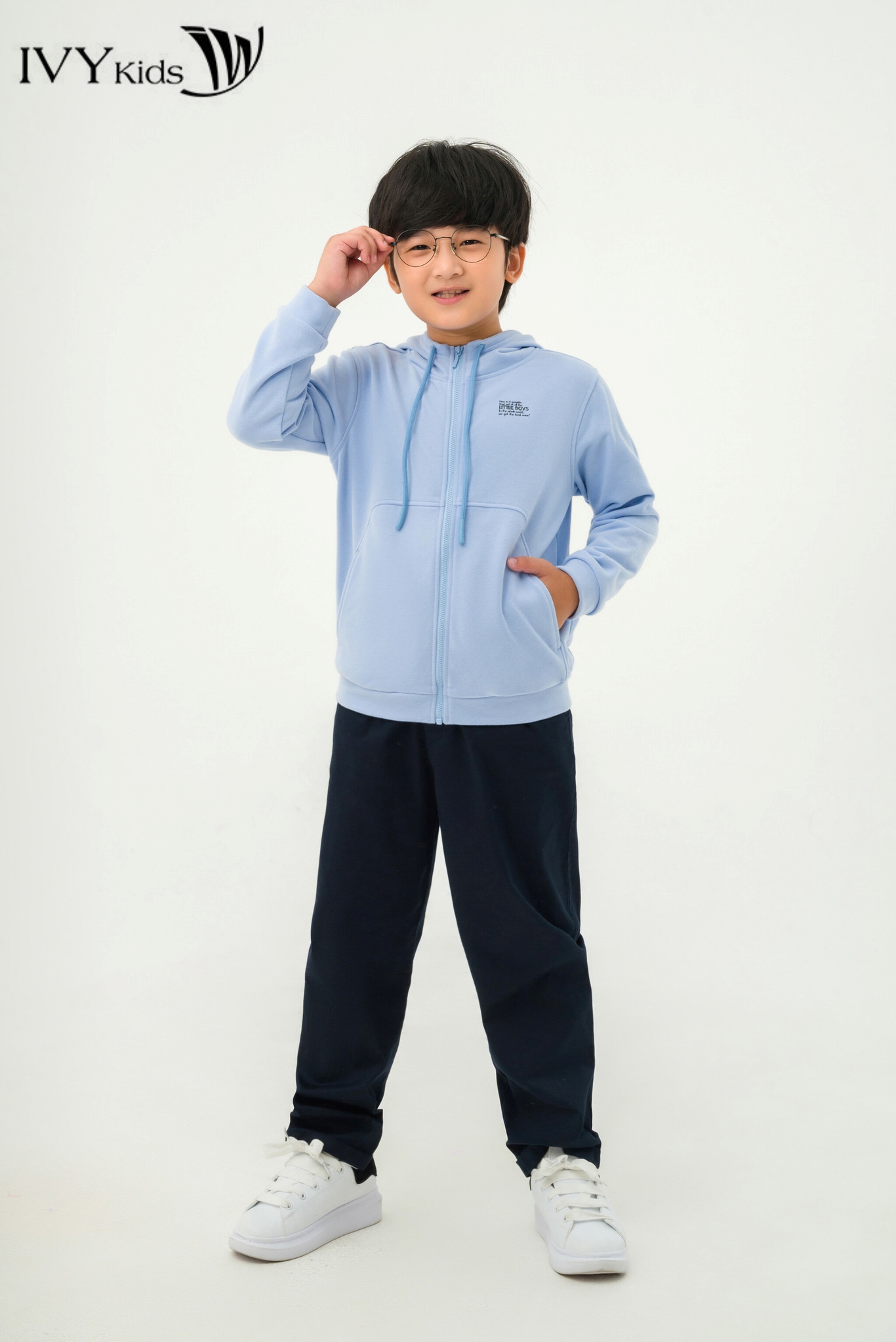 Quần kaki bé trai IVY moda MS 22K1471