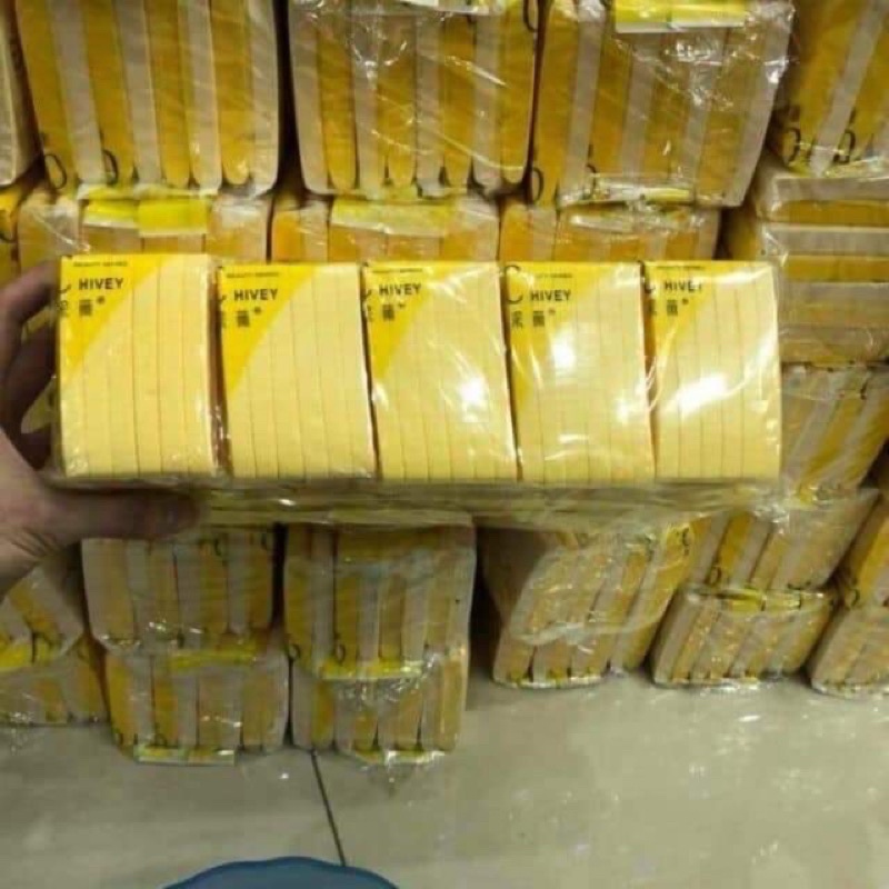 Combo 10 gói bông mút rửa mặt ( 120 miếng )
