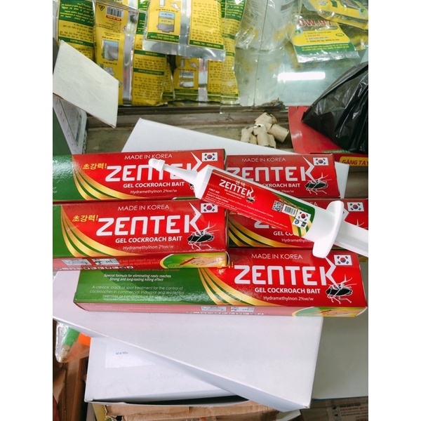 bả diệt gián đức ZENTEK - KOREA ( diệt cả gián bé tí ti) .