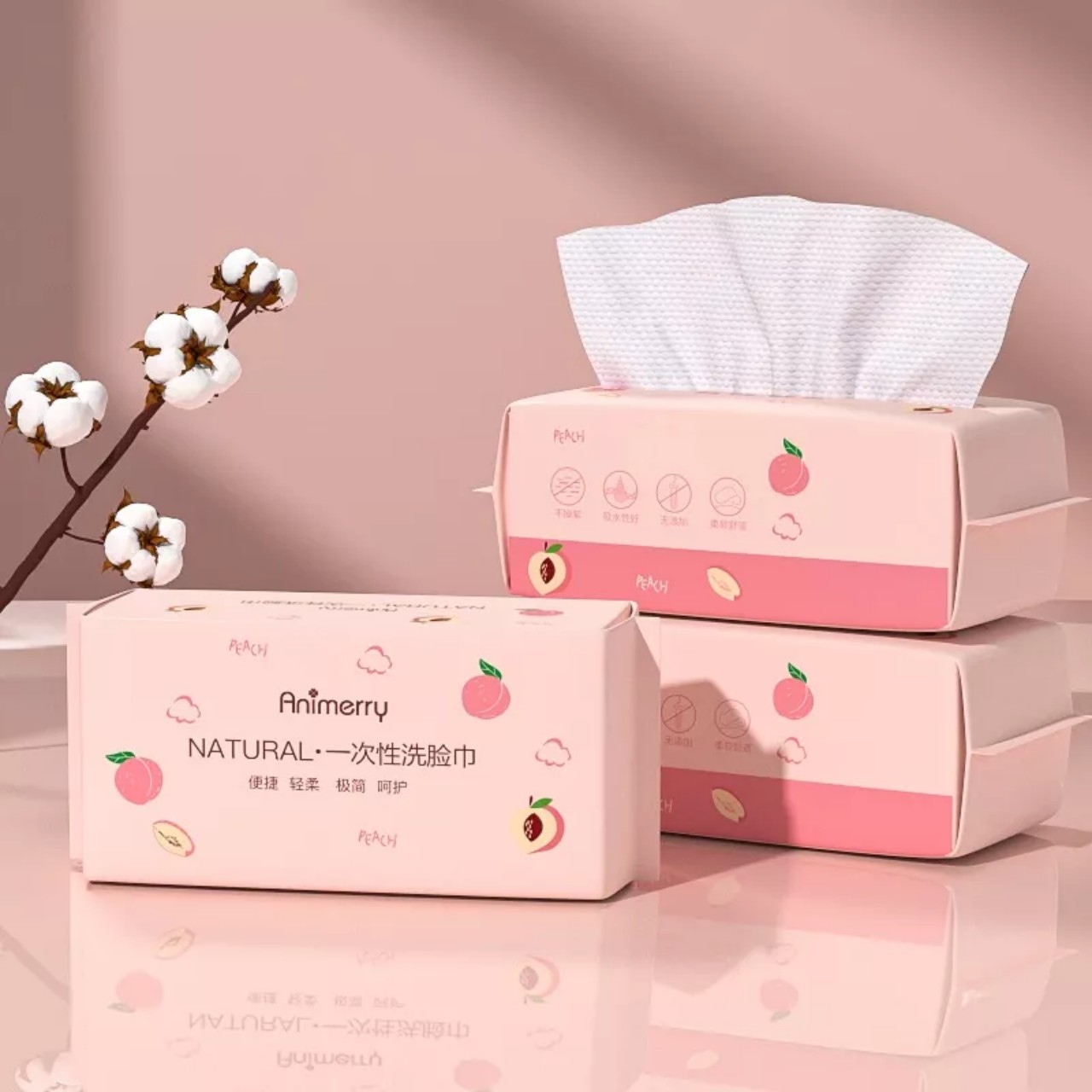 Khăn Lau Mặt Dùng Một Lần Đa Năng Animerry