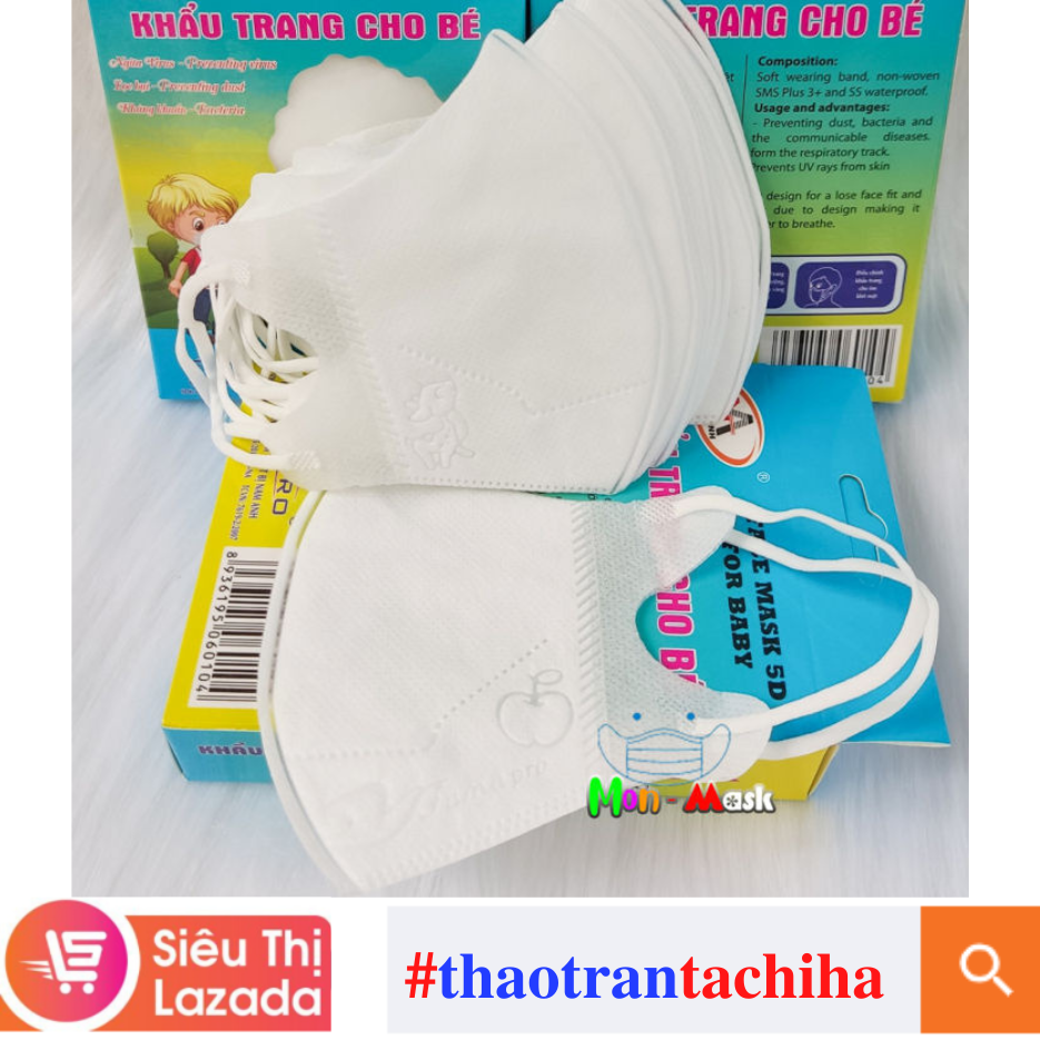 📢 #KHẨU_TRANG_TRẺ_EM - [850đ/chiếc] - 6 tháng tuổi++ - (MÀU NGẪU NHIÊN) #thaotrantachiha (っ◔◡◔)っ ❤