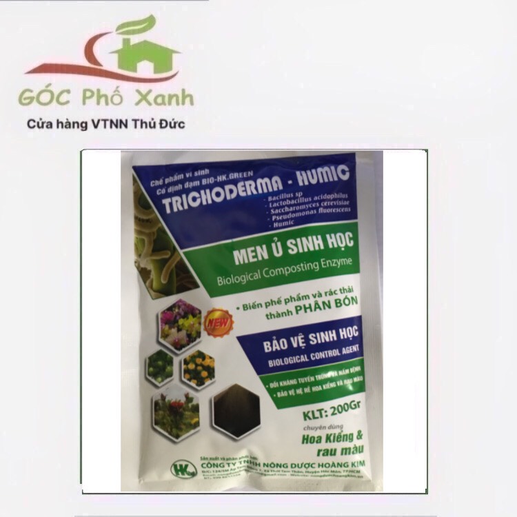 Nấm đối kháng TRICHODERMA HUMIC 200gam