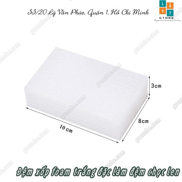 [HCM][Handmade - Len chọc] Đệm chọc len bằng mút xốp Foam