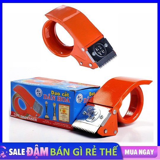 Dao cắt băng keo loại sắt 200gram siêu bền - dụng cụ cắt băng keo 5f