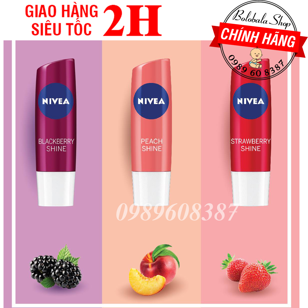 Son dưỡng môi chuyên sâu NIVEA LIP 4.8g
