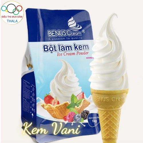 Combo bột kem socola và vani