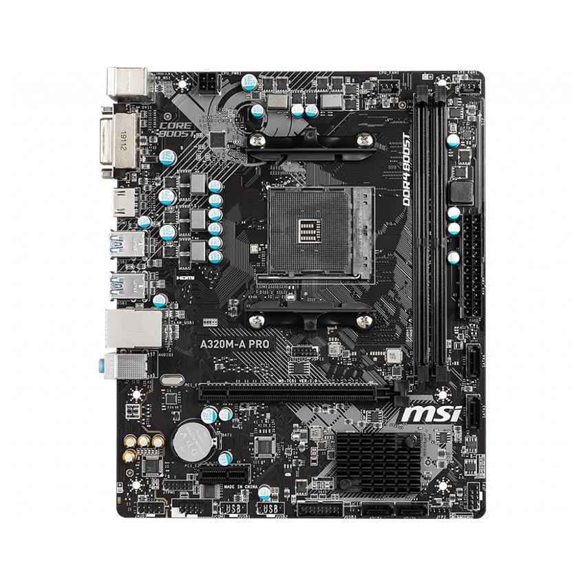 MSI a320m-a pro mainboard-genuine product