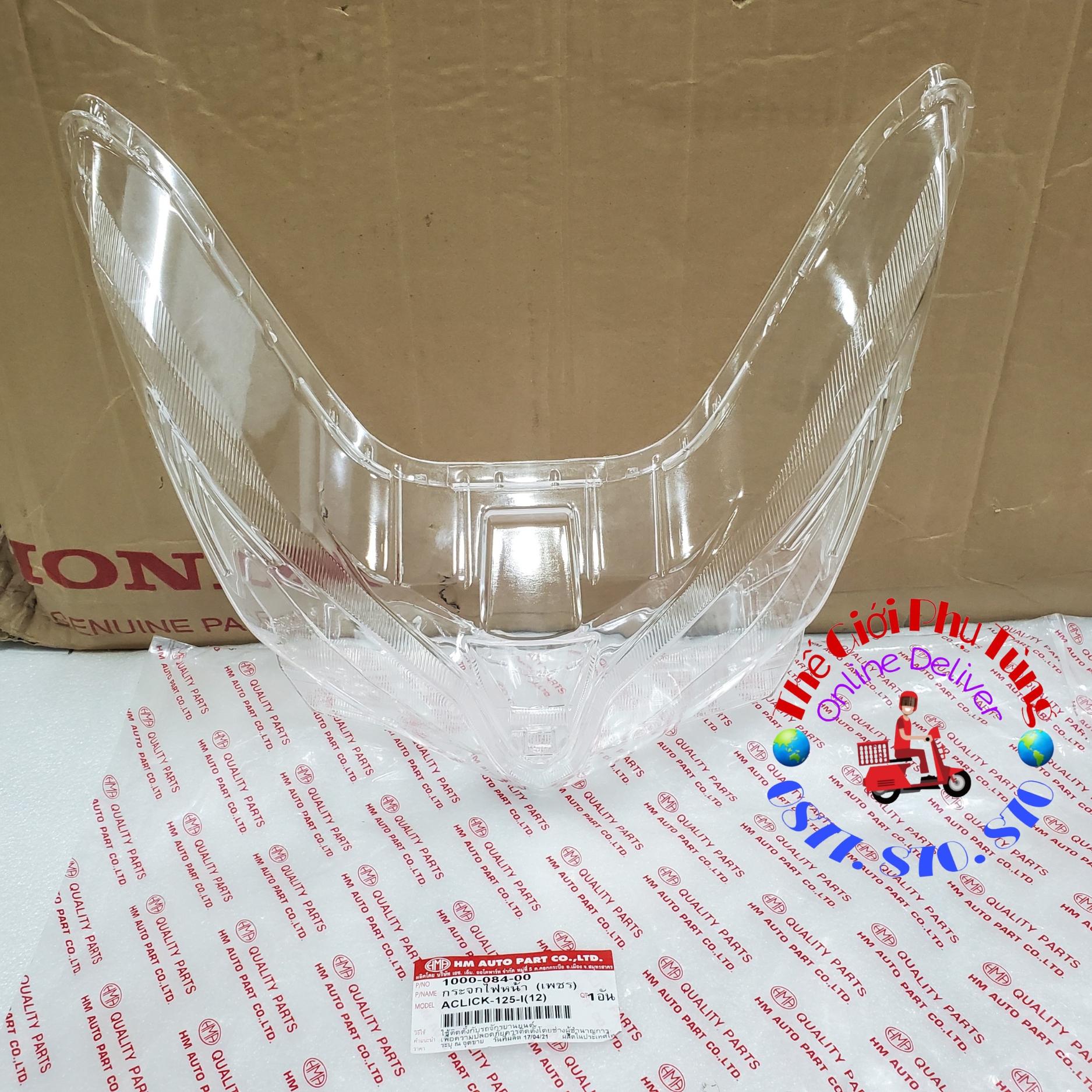 Mica chóa đèn trước click thái 2012-2014 zin thái lan hm - 1000-084-00