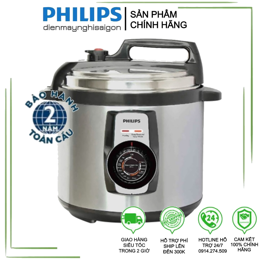 Nồi áp suất philips hd2103 - hàng nhập khẩu