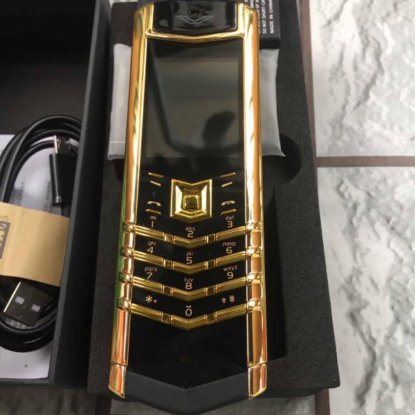 Điện thoại Vertu K8 lưng đá cao cấp giá rẻ- 2 pin xịn + bao da