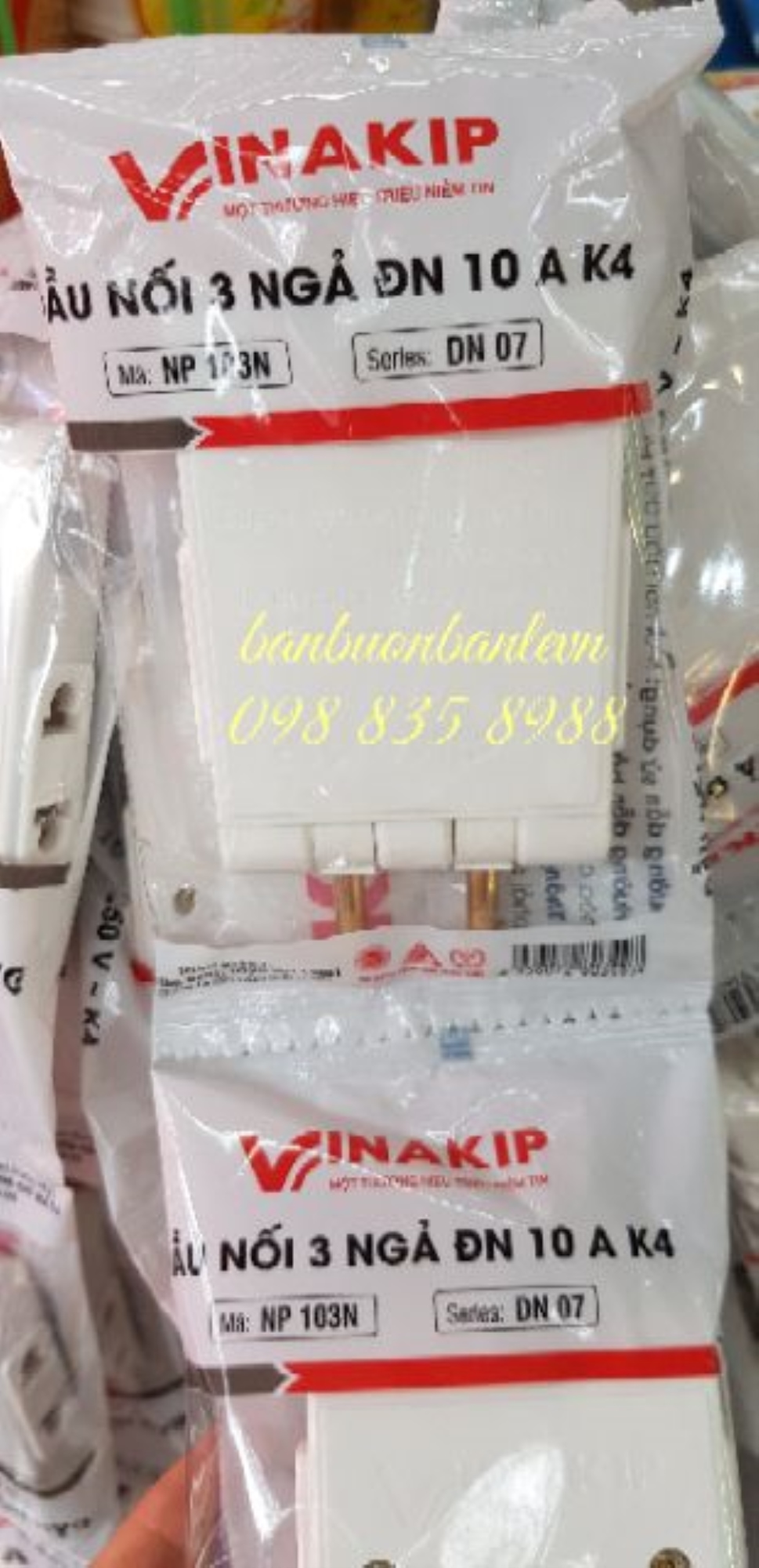 ℗┅☋ 📣📣📣 Đầu nối 3 ngả đa năng 10A 250V - kip