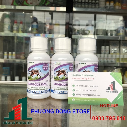 Thuốc diệt muỗi hiệu quả cao Permecide 50EC - Chai 100ml
