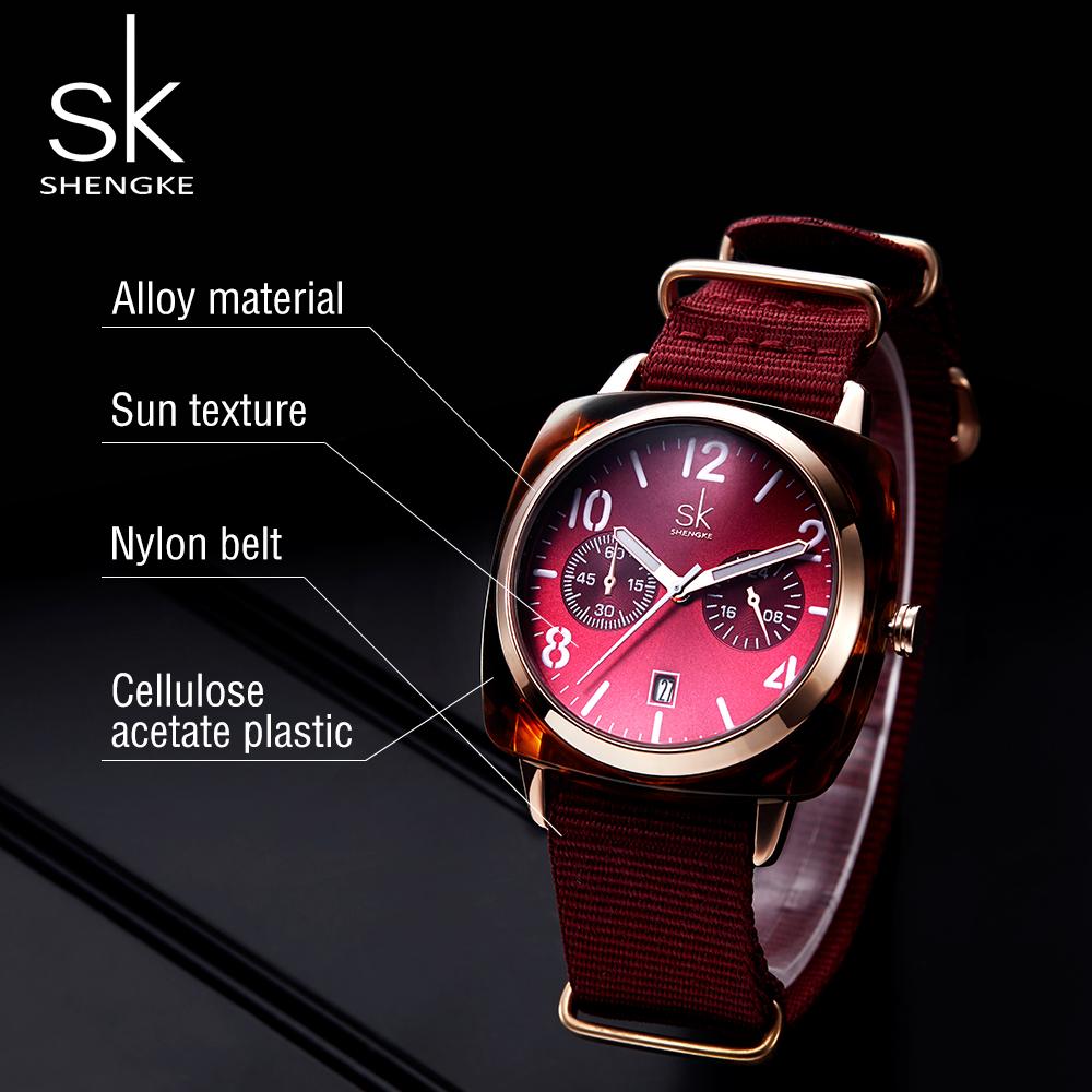 Đồng hồ nữ Shengke UK K0097L