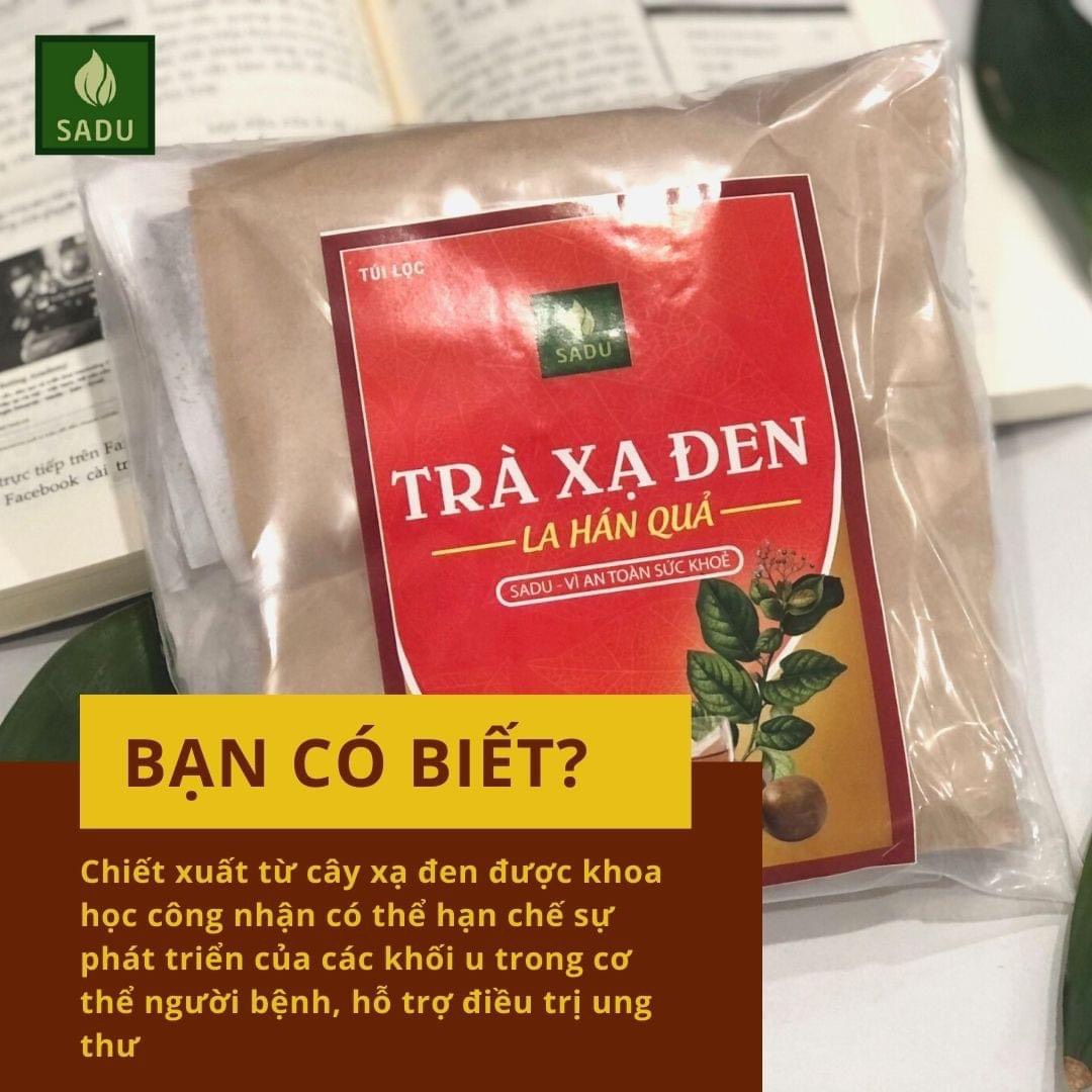 Trà xạ đen – La hán quả túi lọc Sadu (1KG có 200 túi lọc)