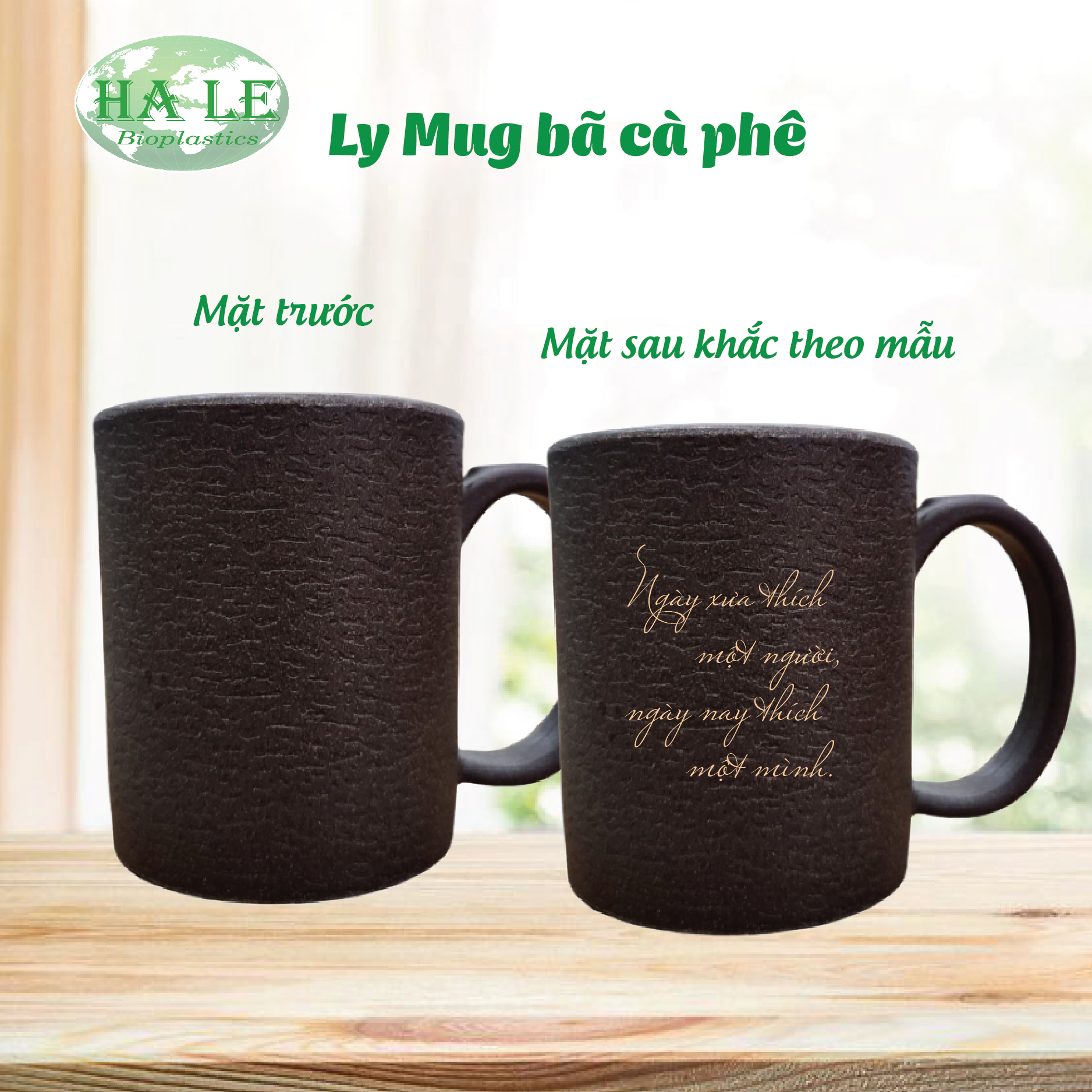 Ly Mug bã cà phê phiên bản "Thank You"