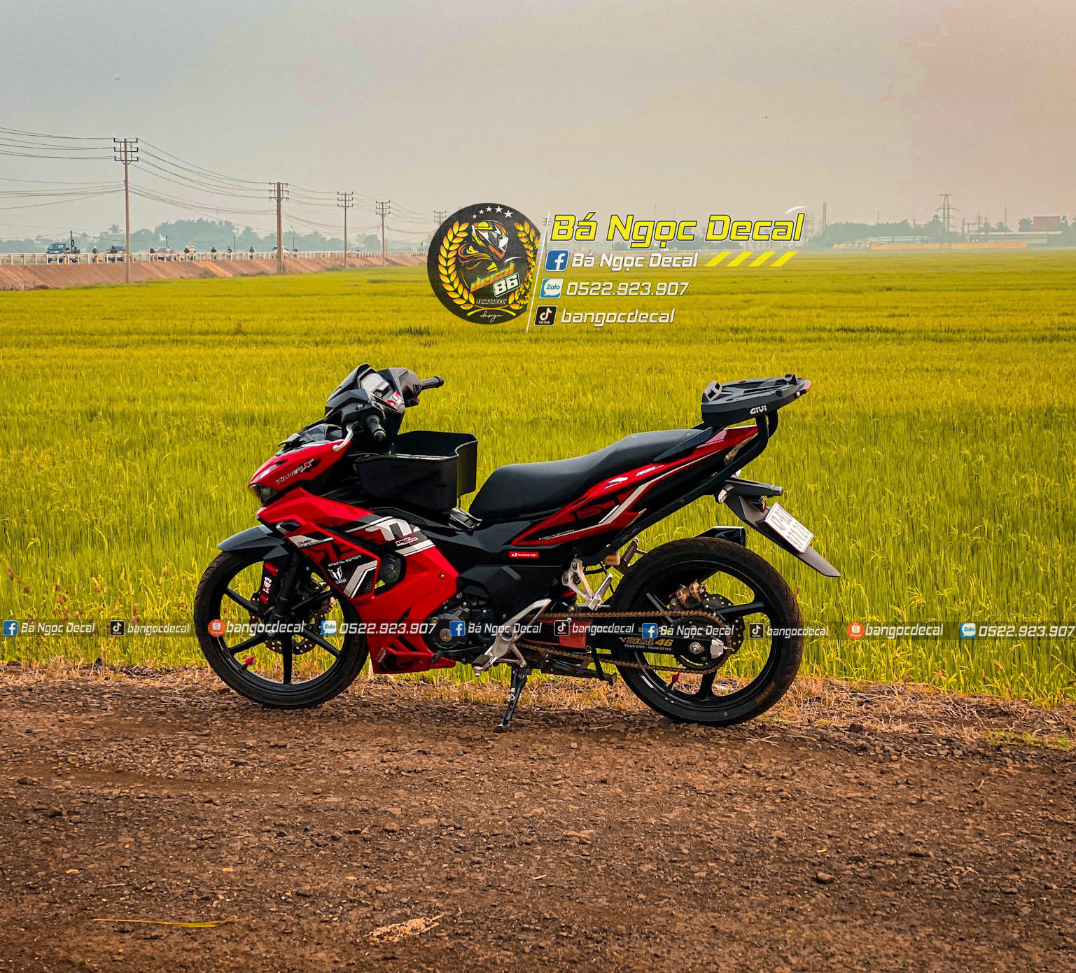 Tem rời winner v3 - mẫu trắng đỏ đen - chuẩn from