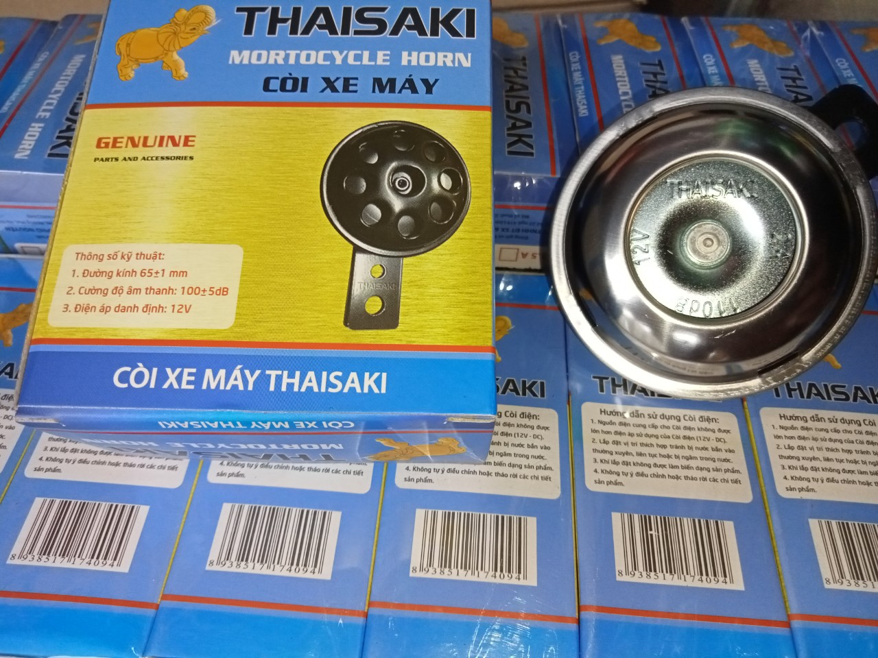 Còi xe máy dùng cho xe honda và yamaha