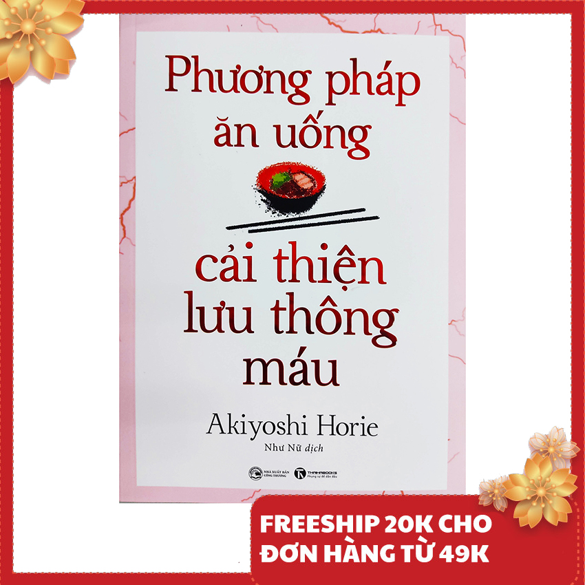 Sách - phương pháp ăn uống cải thiện lưu thông máu