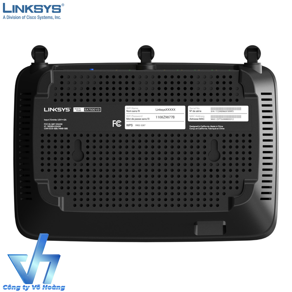 Router Wifi cao cấp Linksys EA7500 MaxStream AC1900 MU-MIMO