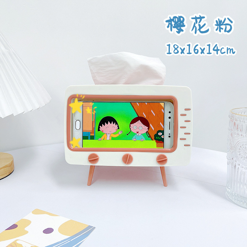 Hộp đựng khăn giấy kiểu dáng tivi - UniLabel
