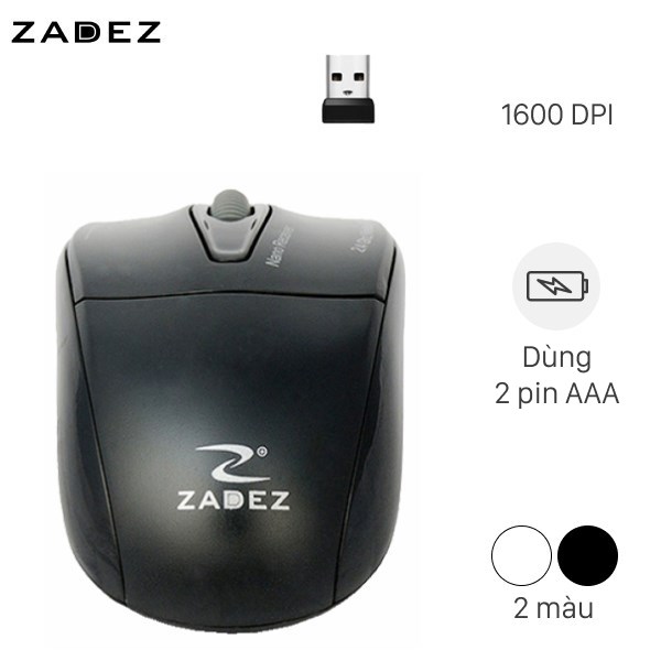 Zadez M356 black wireless mouse like new cheap genuine 100% 12 months warranty