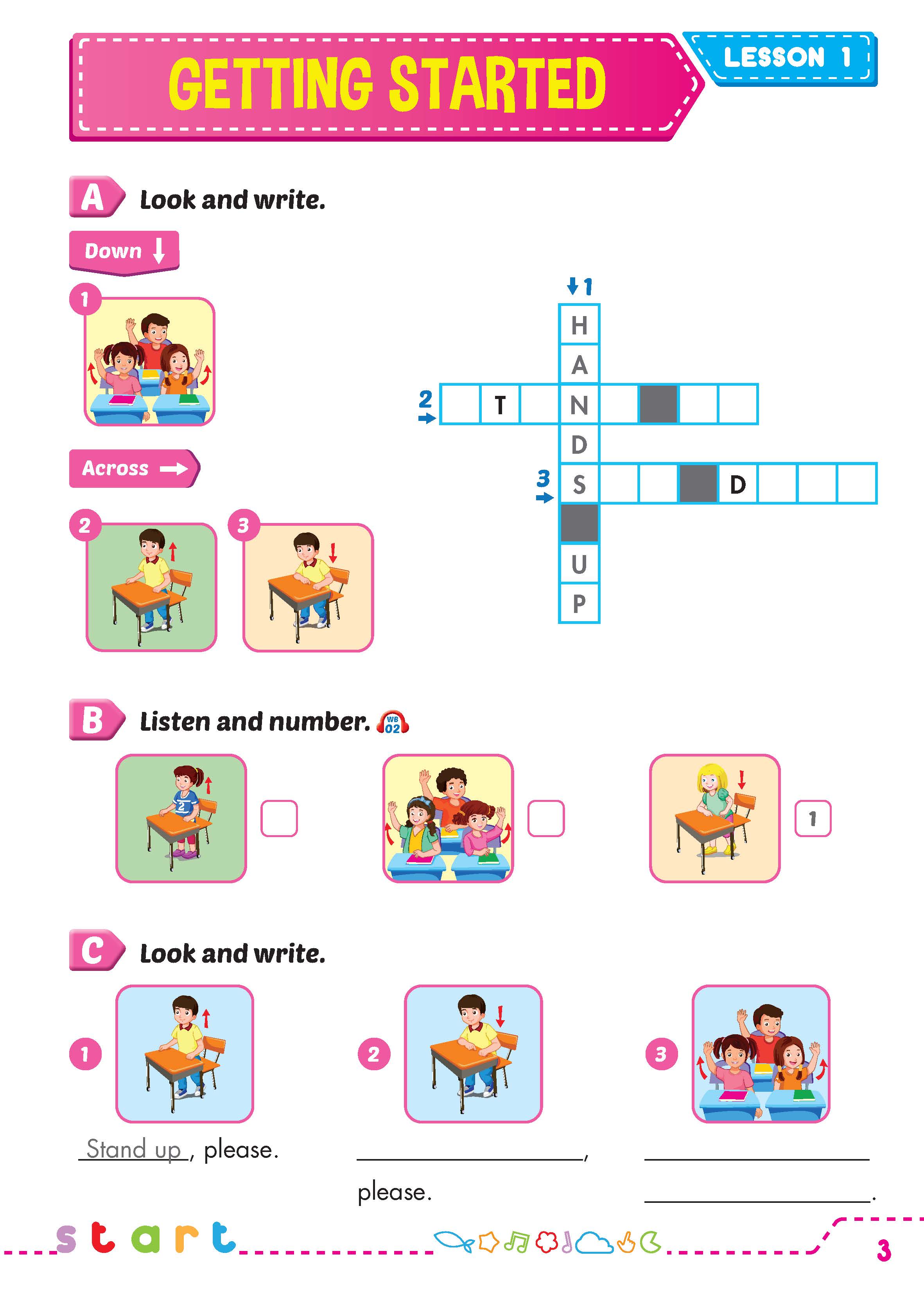 Sách - dtpbooks - Tiếng Anh 3 i-Learn Smart Start Workbook (Sách bài tập)
