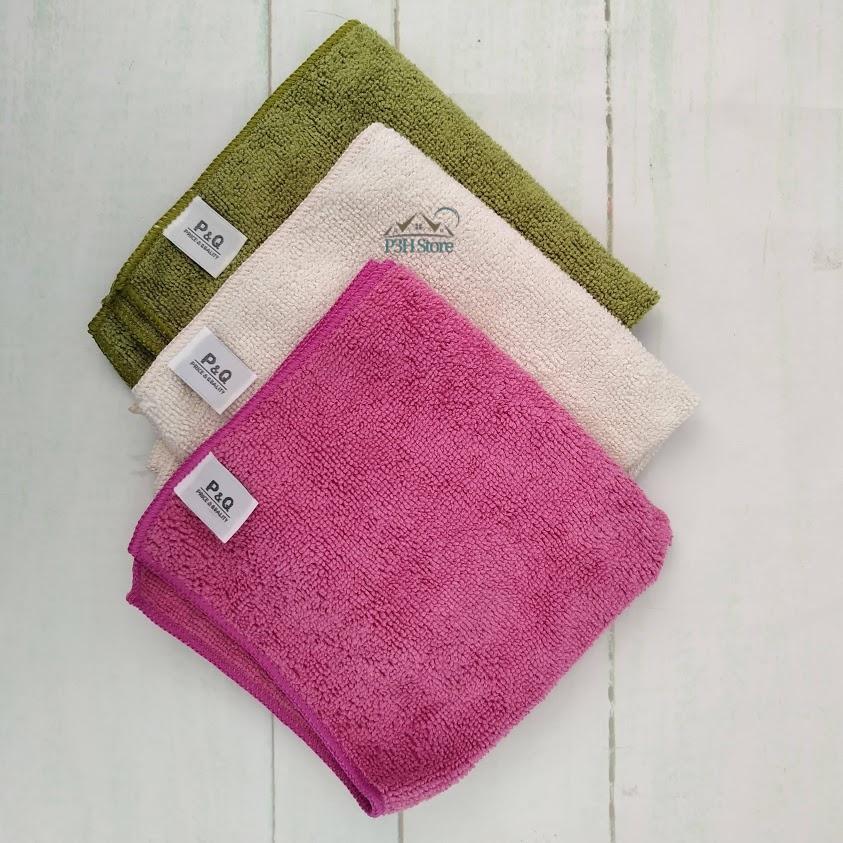 Bộ 3 khăn lau Microfiber Lock&Lock 32x32cm P-0684