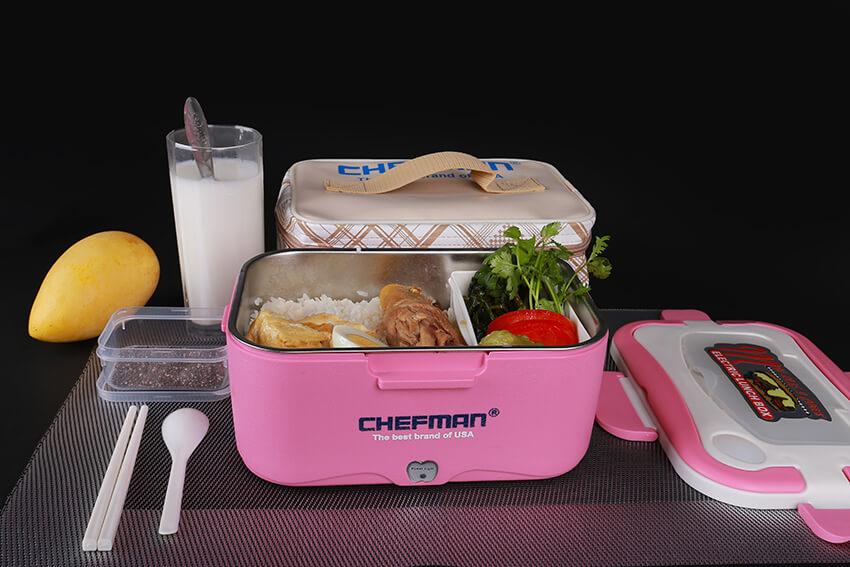 Hộp cơm hâm nóng Chefman CM-113i inox