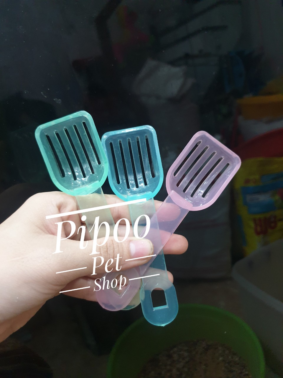 Muỗng lọc cát cho Hamster