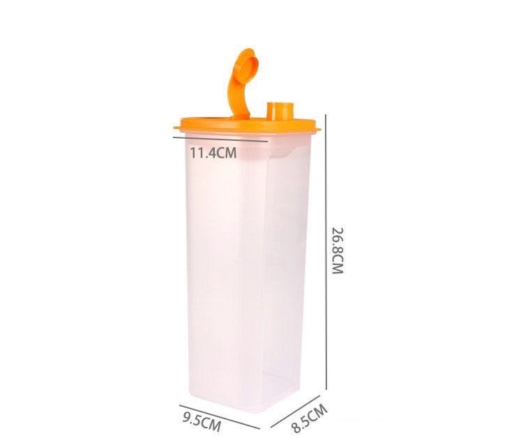 Set 2 Bình nước Tupperware có lưới lọc, bình 2L đựng cánh tủ lạnh