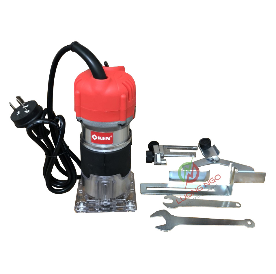 Máy phay gỗ KEN 850w chính hãng.