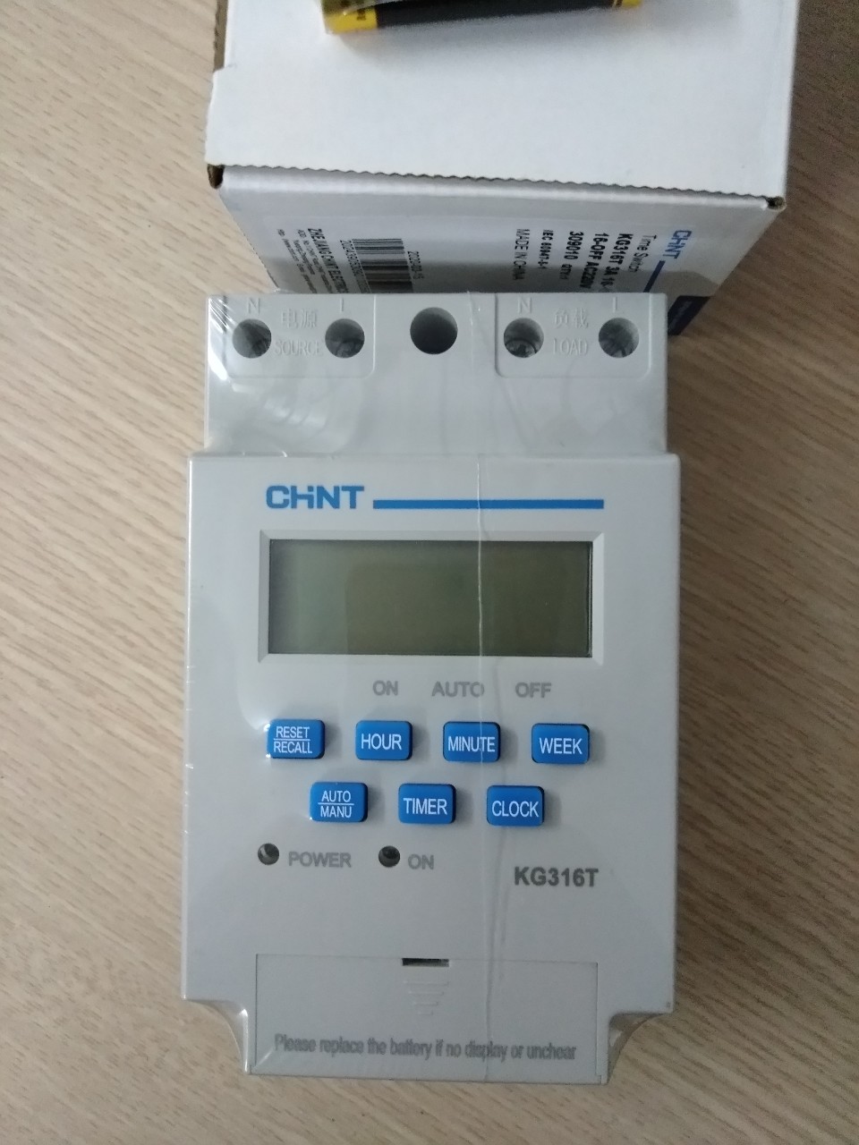 Rơle thời gian 24h kg316t chint