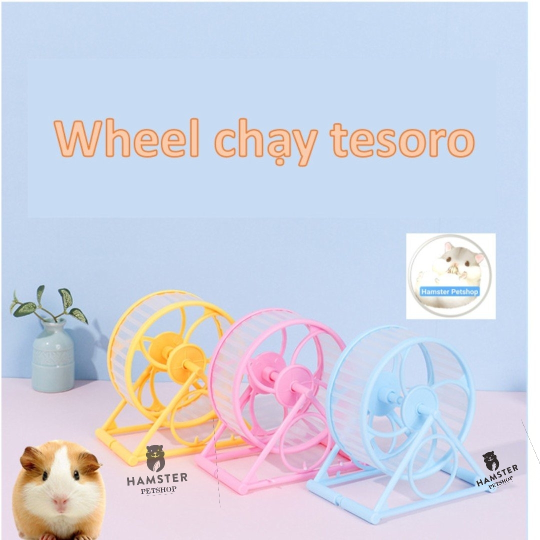 Wheel chạy / Vòng quay chạy cho Hamster / Wheel Tesoro