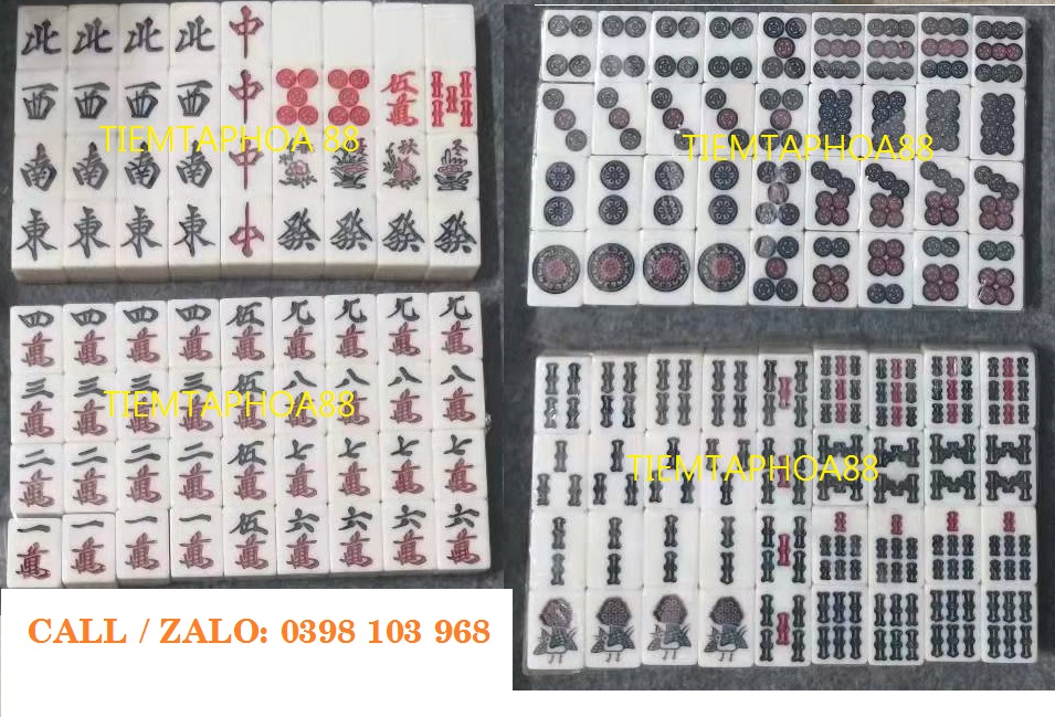 [HCM]Mạt chược Nhật size 28mm - HÌNH THẬT SẢN PHẨM
