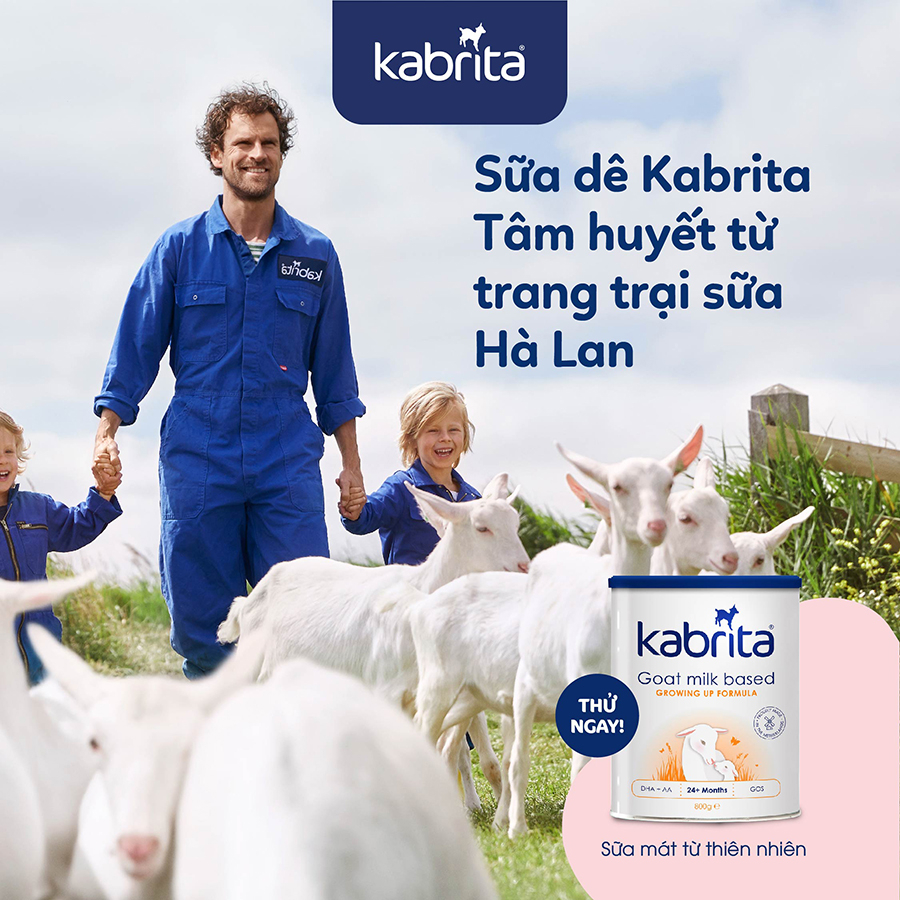 (Expiry Date 2027) Dutch Kabrita Goat Milk No. 1,2,3 - Formula Milk Powder 800g