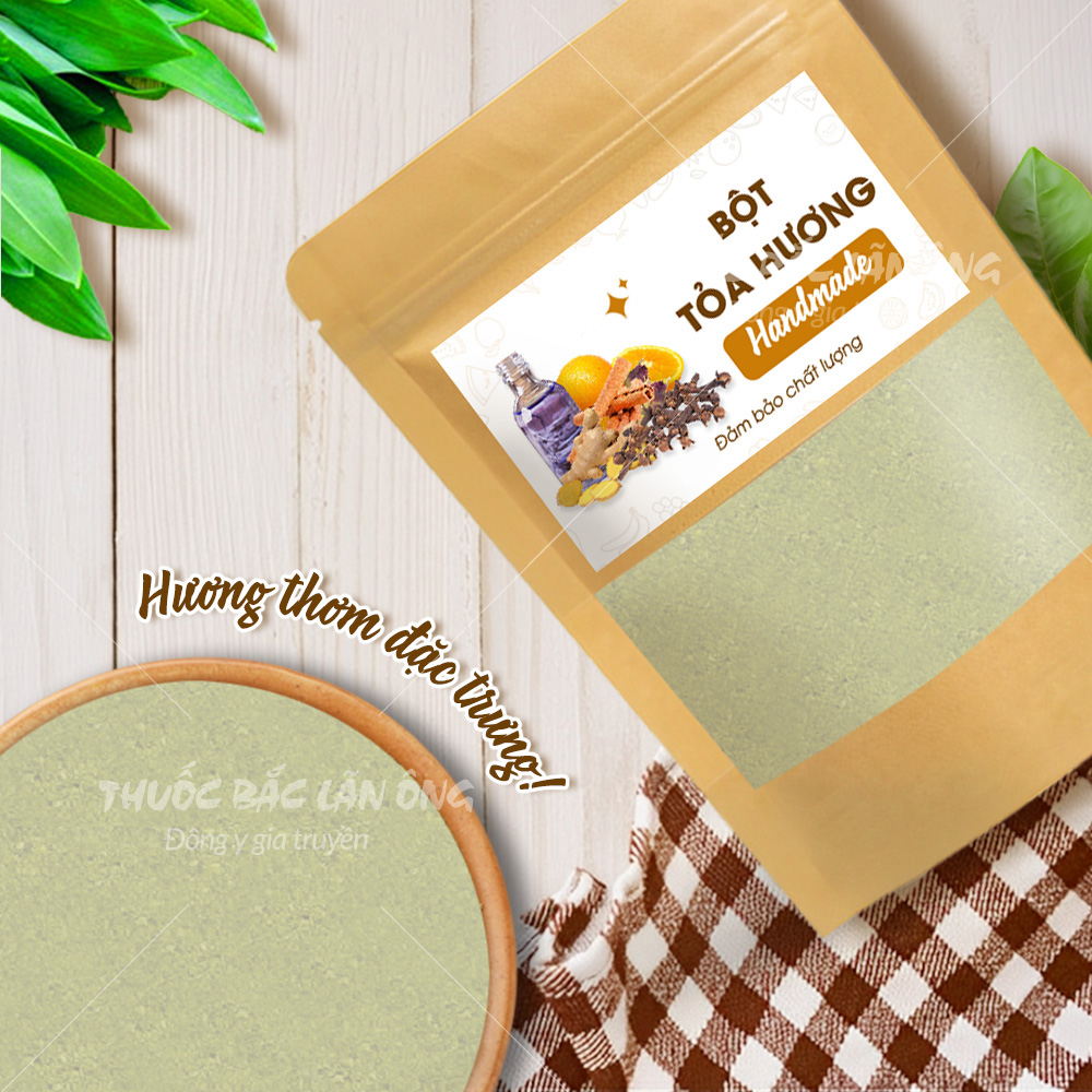 Bột Tỏa Hương Cơ Thể 500g (Bột Huân Thảo/Cảo Bản/Bạch Chỉ)