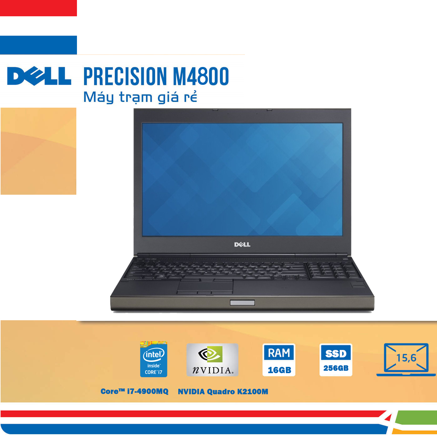 BÁO GIÁ Màn Hình Dell 21 Inch Full Hd | Shopee Lazada Sendo Tiki mới nhất 70 Dell Precision M4800 Core i7 4900MQ, RAM 16GB, SSD 256GB, 15.6 inch Full HD, card K1100M K2100M