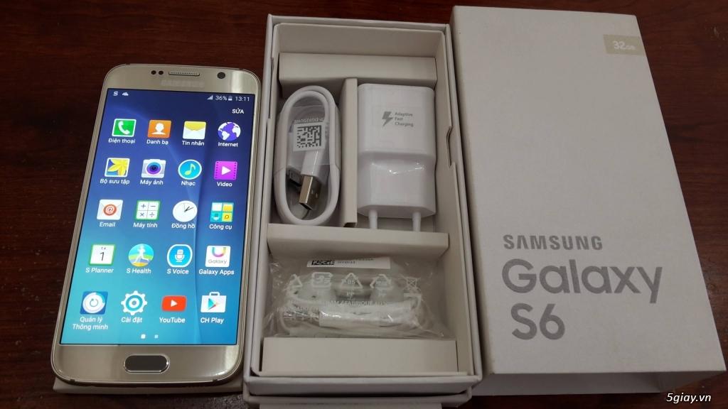 [HCM]Điện thoại Samsung Galaxy S6 Ram 3Gb Mới Fullbox