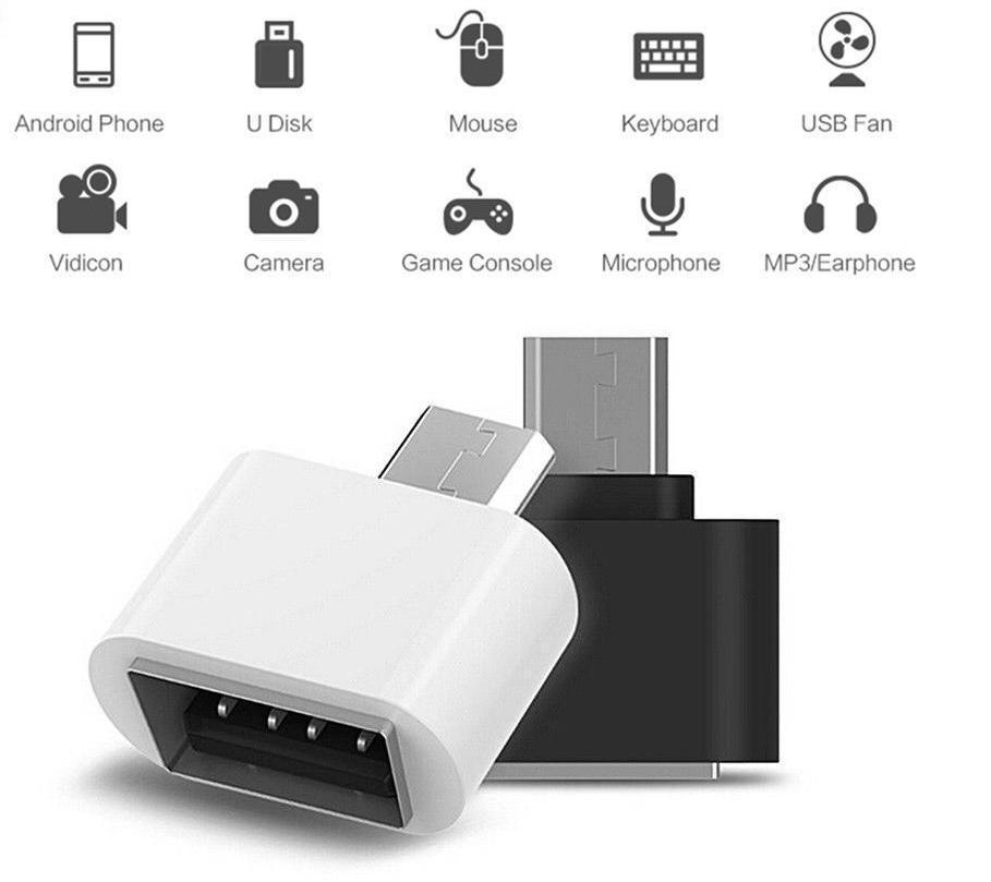 Đầu chuyển otg từ usb sang đầu micro usb