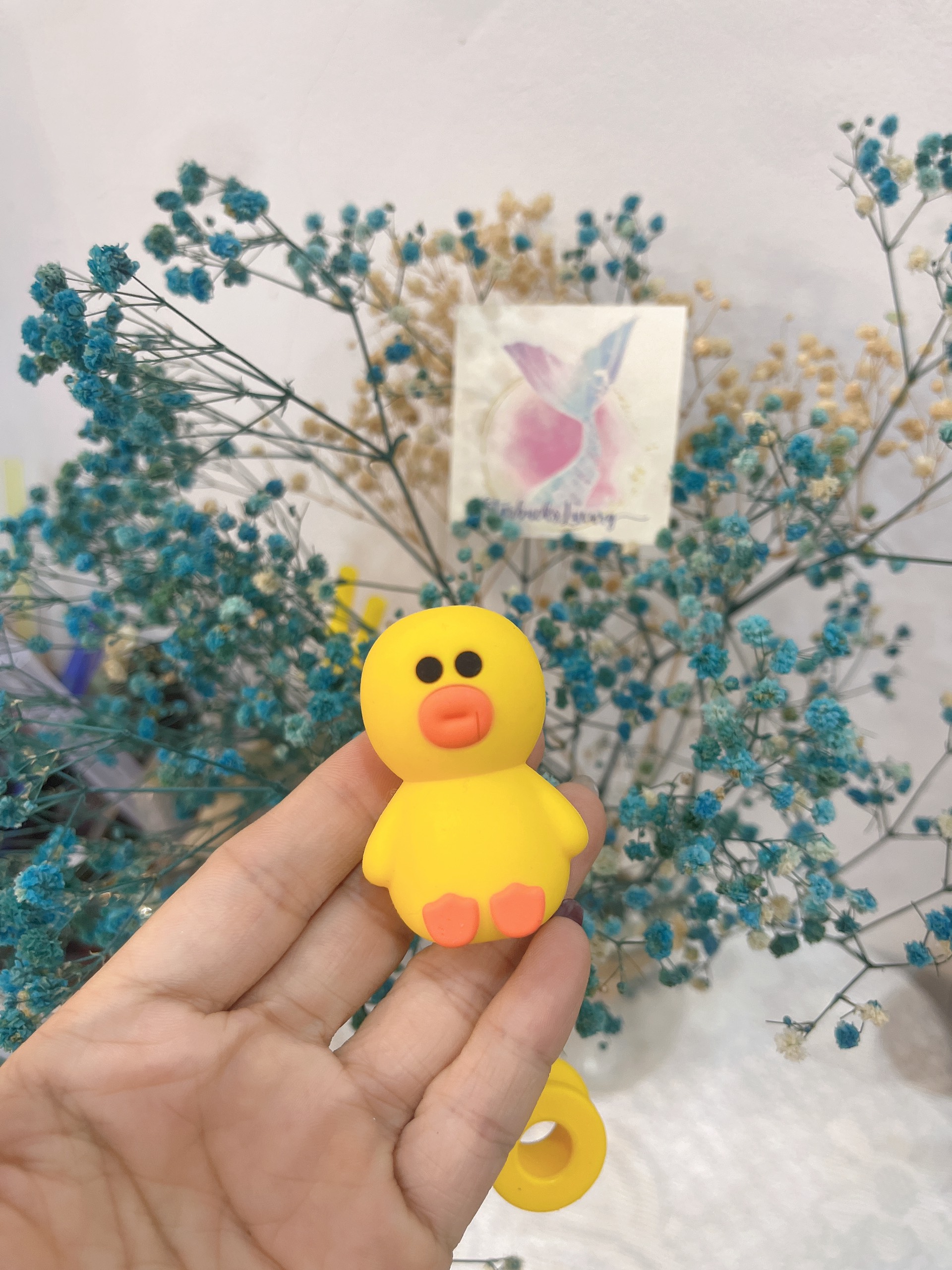 Nút đậy ống hút trang trí ly