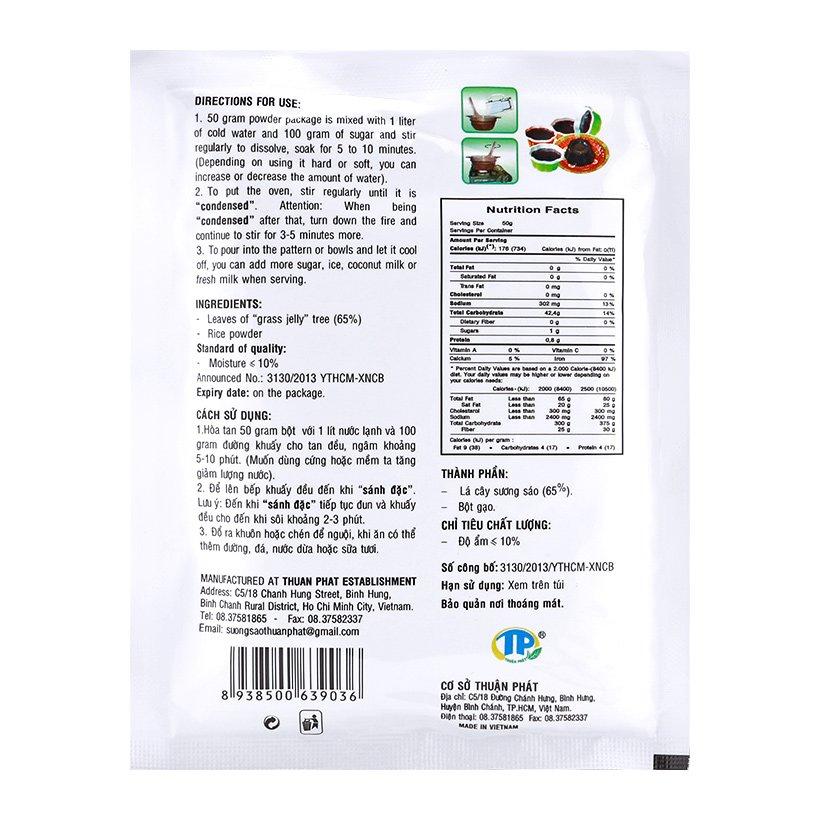 Bột sương sáo đen Thuận Phát Gói 50g
